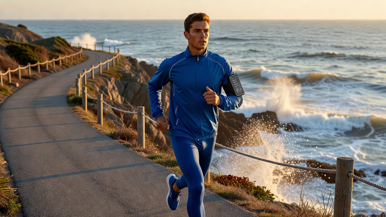 Active gaming coastal run